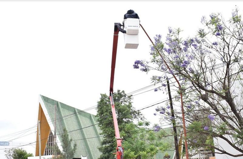 La Municipalidad avanza con la reconversión lumínica Led en el