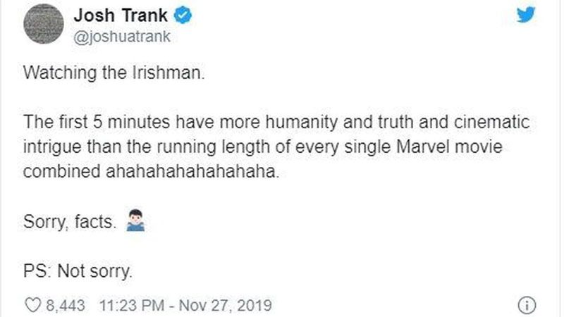 El polémico tuit de Trank