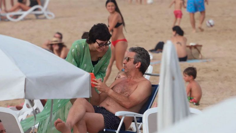 La actriz española mantiene una excelente relación con su suegro, Ricardo Darín