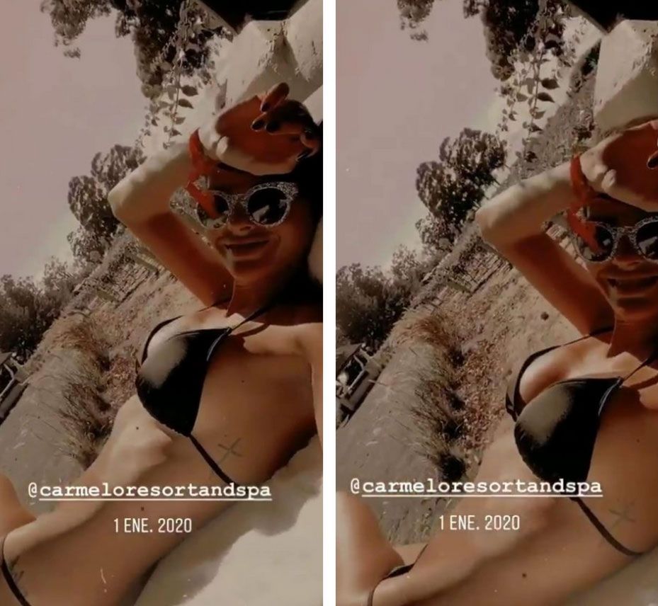 La China Suárez mostró su nuevo look en bikini