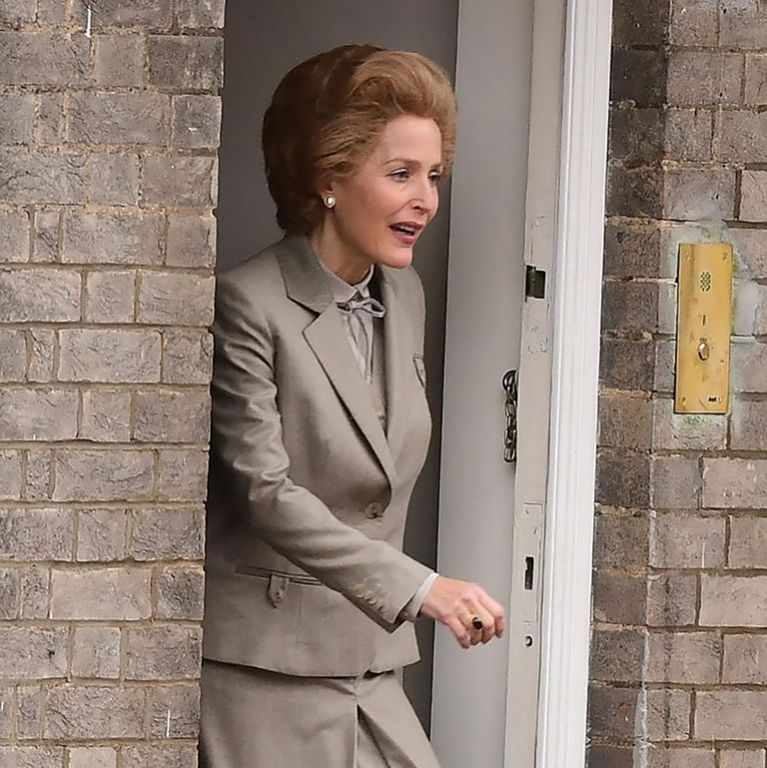 Gillian Anderson se convierte en Margaret Thatcher