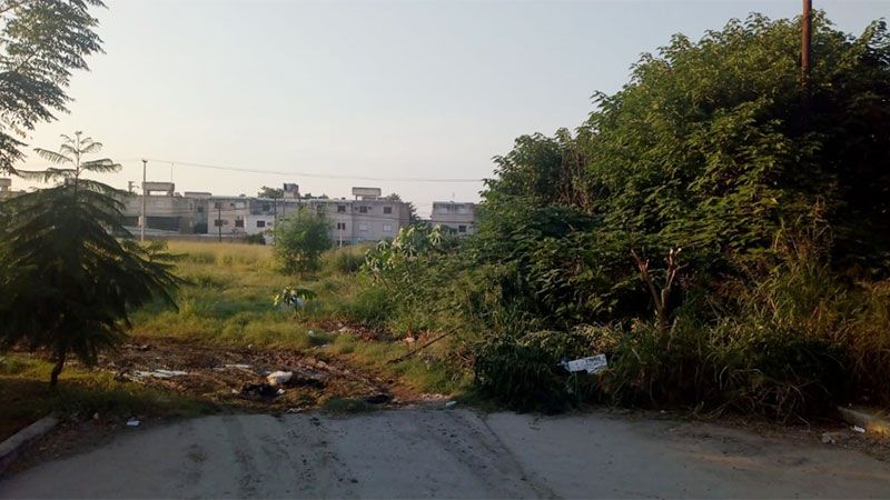 Durante muchos años el terreno sirvió como cancha de fútbol