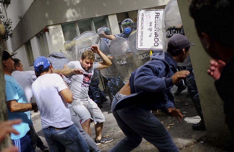 Incidentes en tribunales cuando declaró Ricardo Rodríguez 