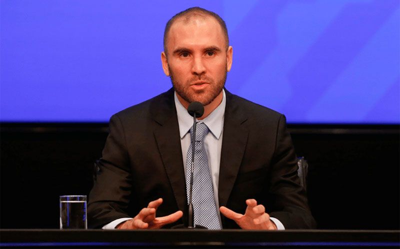 El ministro de Economía, Martín Guzmán. 