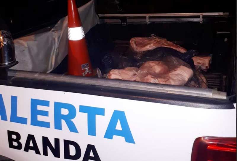 Interceptan a una camioneta que intentó huir con 200 kilos de carne y ...