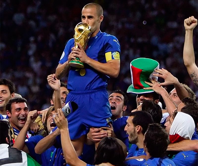 El capitán de Italia campeón del mundo 2006 reveló que rompieron la