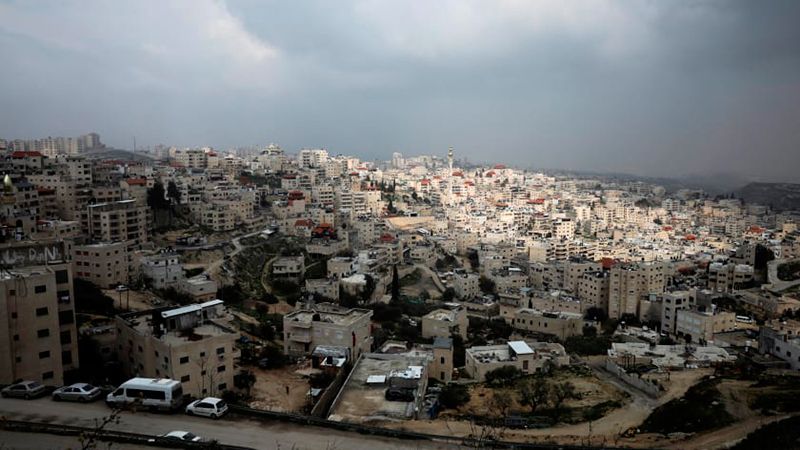 El vecindario palestino donde tuvo lugar el fatídico hecho. 