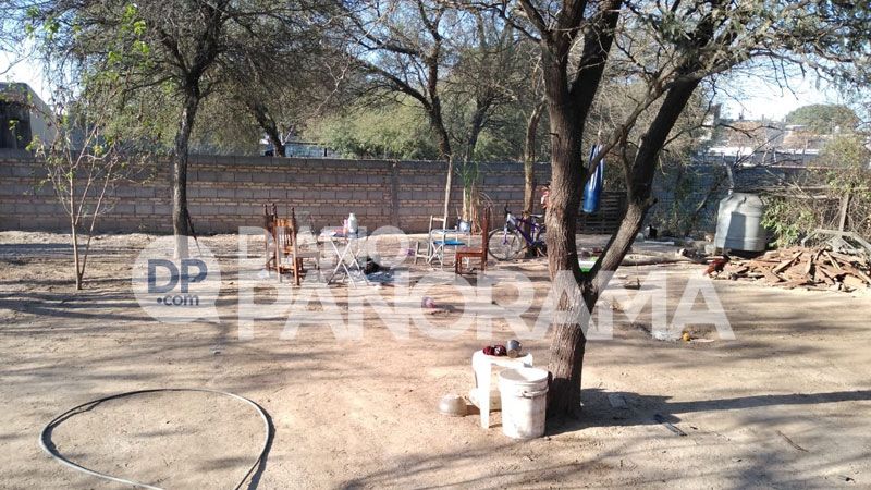 Zona donde estaban reunidos los heridos. 