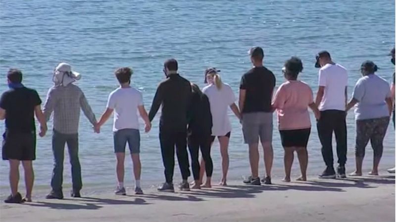 Compañeros de Glee participaron en la búsqueda 