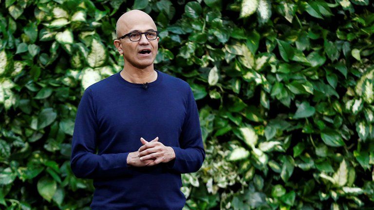 Satya Nadella CEO de Microsoft 