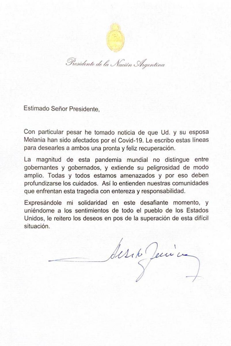 carta ferna trump 