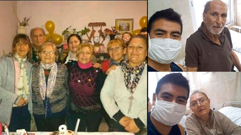 Los abuelos y las tías de  