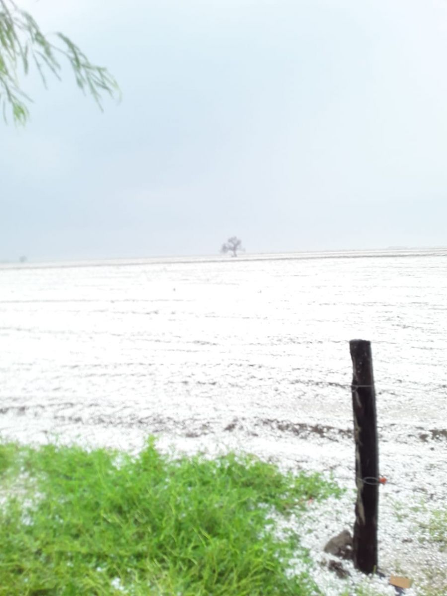 Granizo Colonia El Simbolar 