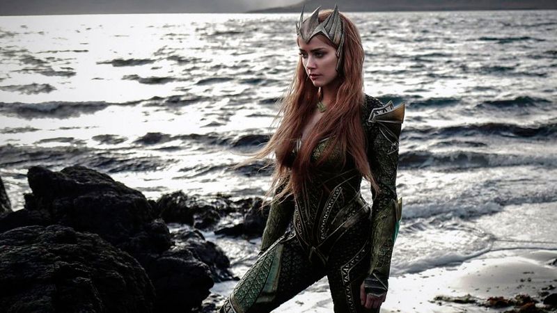 Amber Heard interpretó a Mera. 