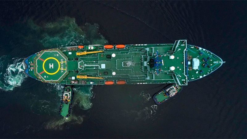 Ártika rompehielos nuclear 