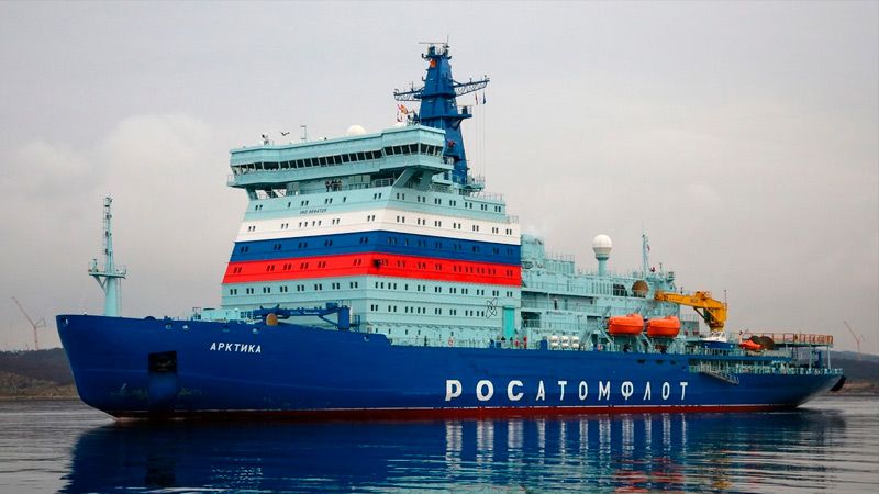 Ártika rompehielos nuclear 