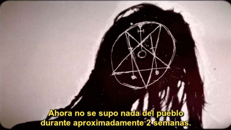 El símbolo de Astaroth aparece en Antrum más de 170 veces. 