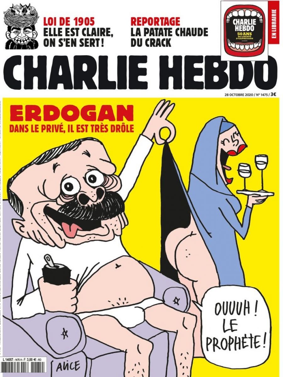 La polémica portada de Charlie Hebdo. 