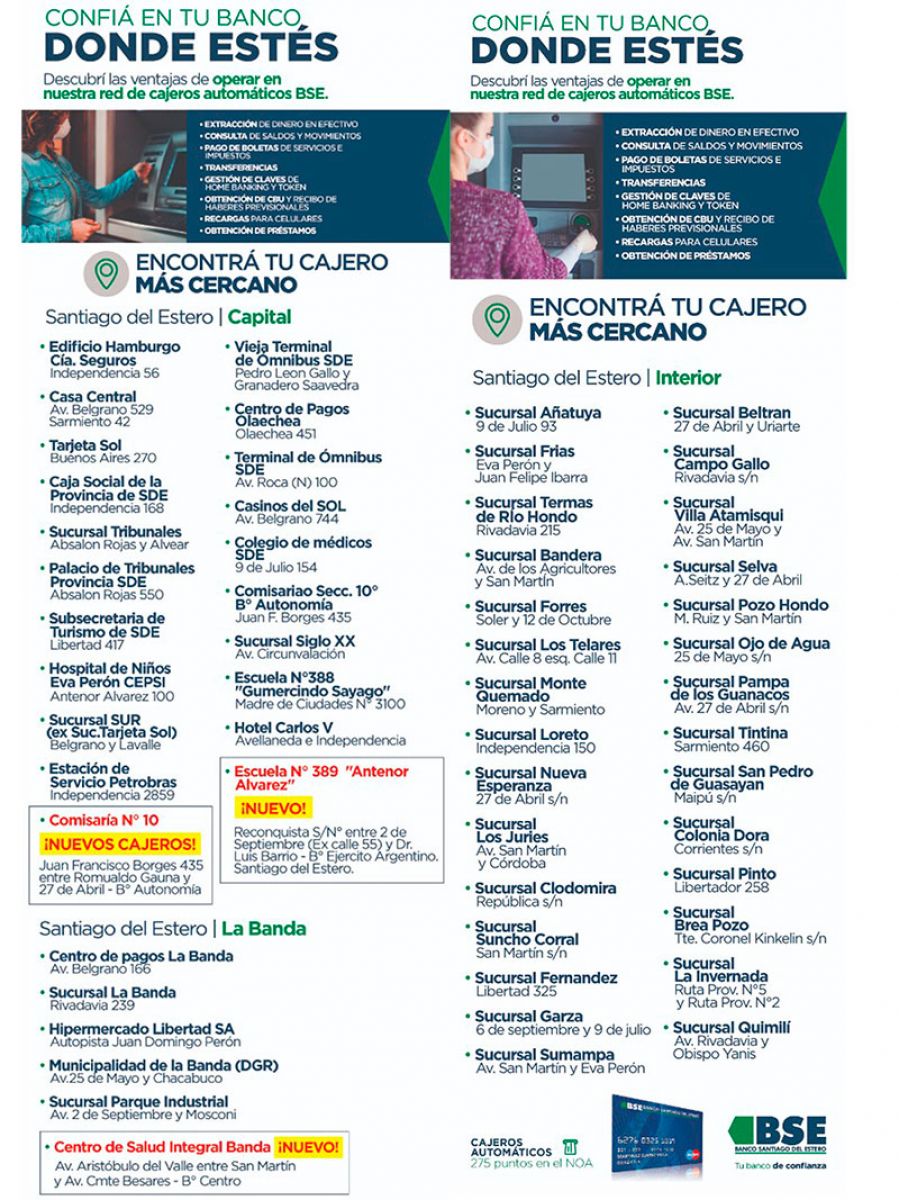 Cajeros Automáticos BSE 