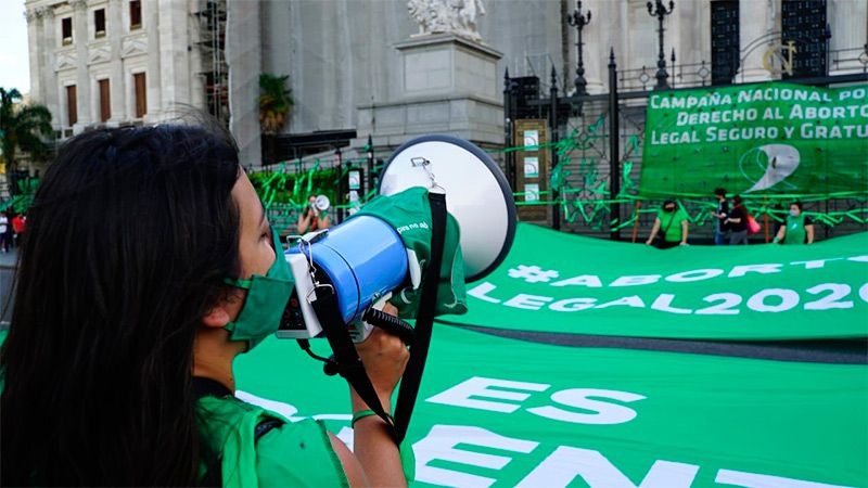 marcha pañuelo verde aborto 