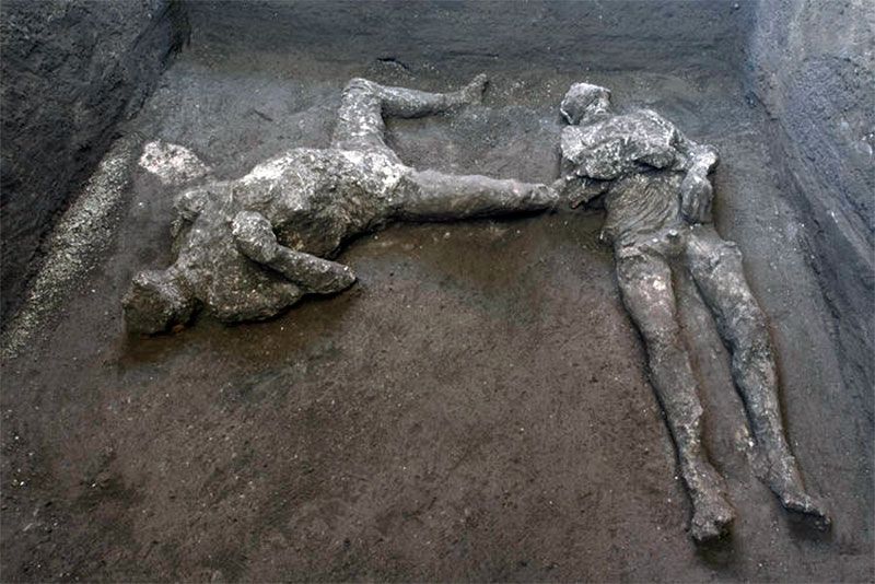 hallazgo Pompeya cuerpos 
