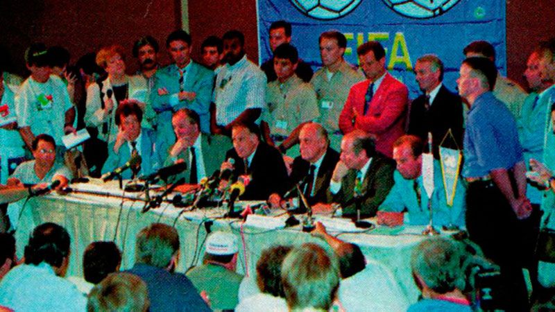 Conferencia de prensa. 