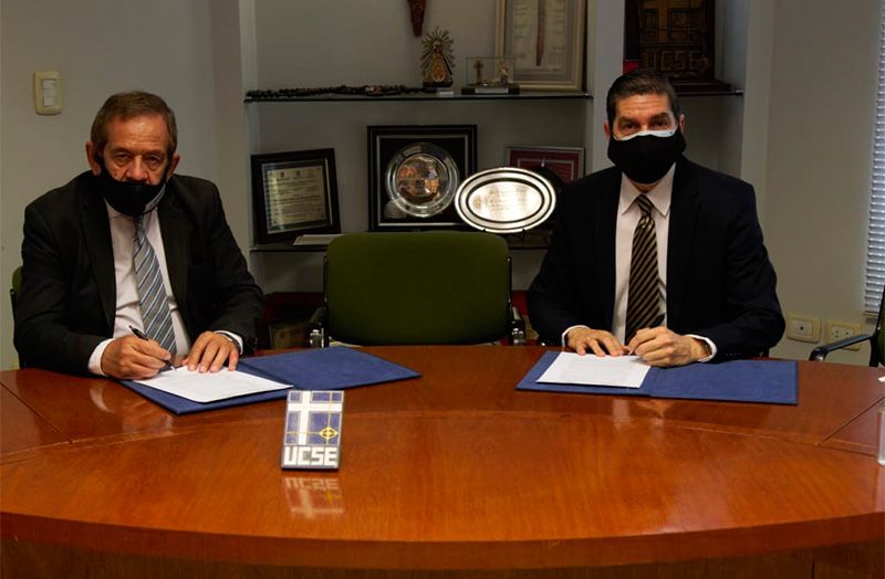 Firma de convenio entre la UCSE y la Defensoría del Pueblo - Diario ...