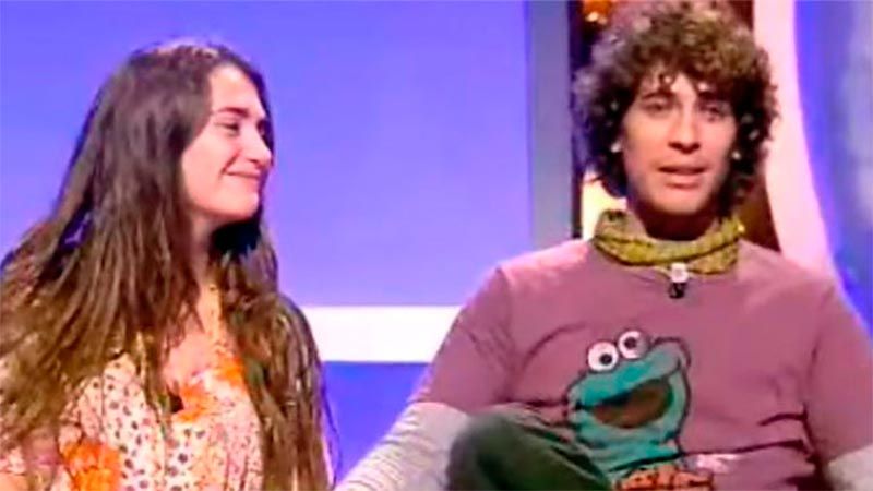 Cyril Jaquet Merino y su novia en la entrevista que dio para explicar su pasado 