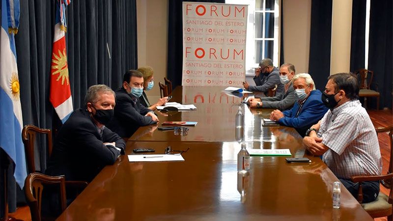 Reunión del COE Santiago del Estero 