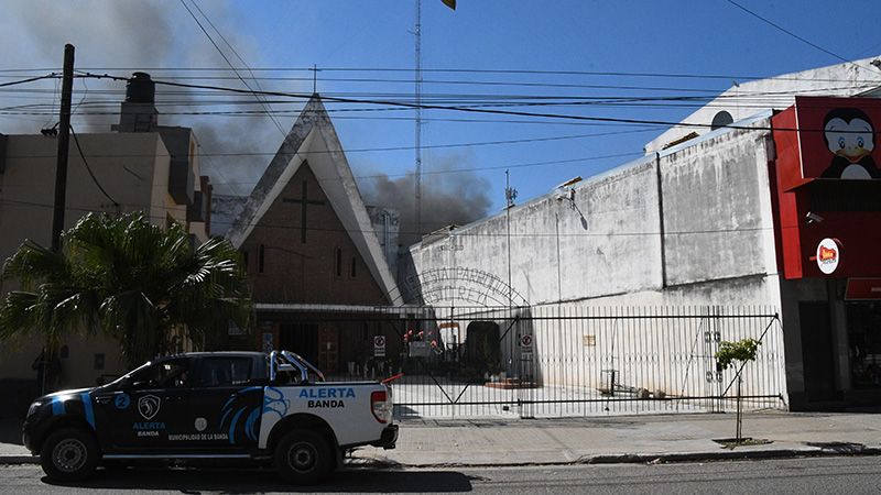 Incendio en Las Malvinas 
