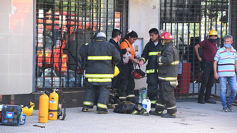Incendio en Las Malvinas 