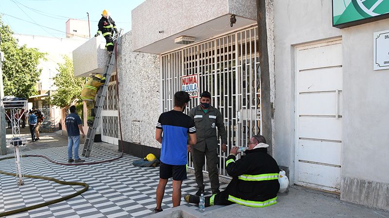 Incendio en Las Malvinas 