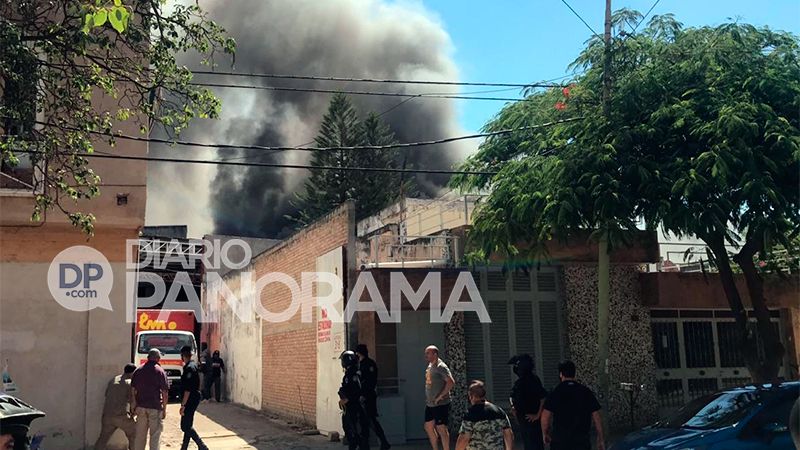Incendio Malvinas 