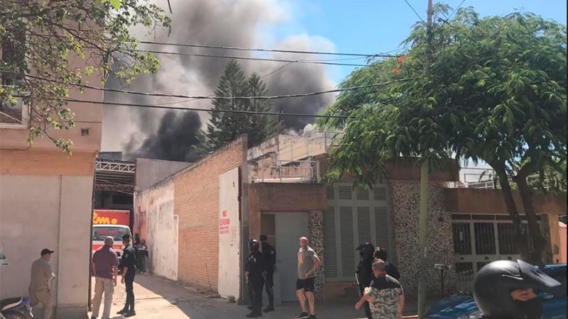 Incendio Las Malvinas 