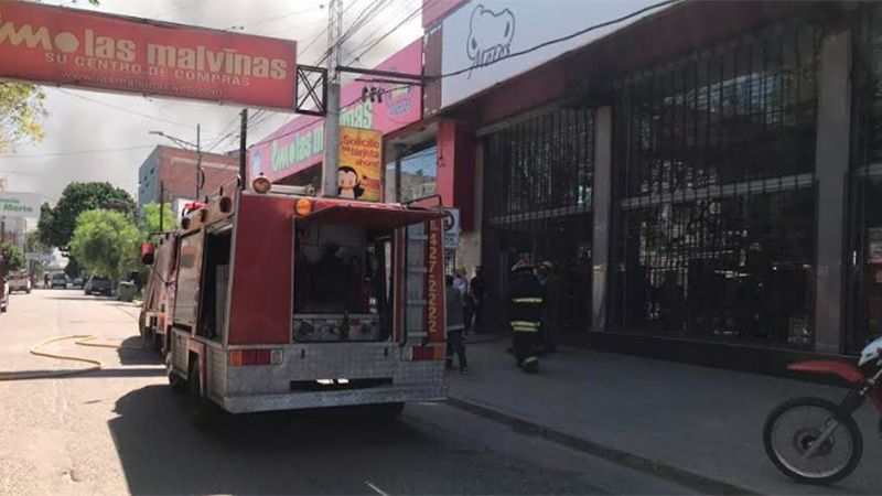 Incendio Las Malvinas 
