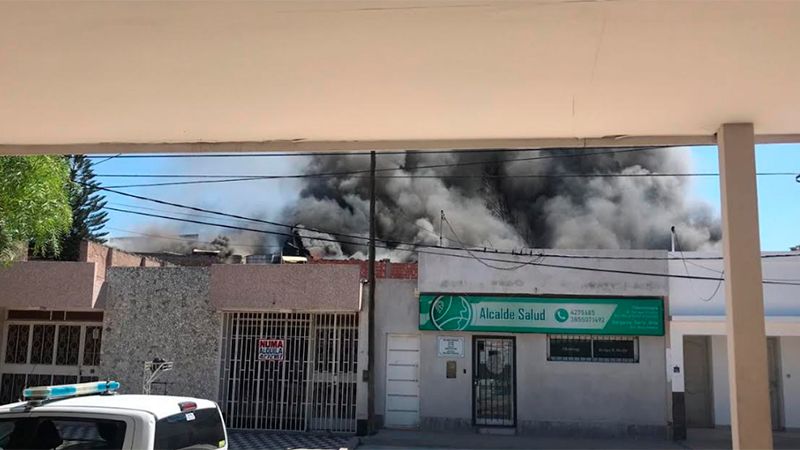 Incendio Las Malvinas 