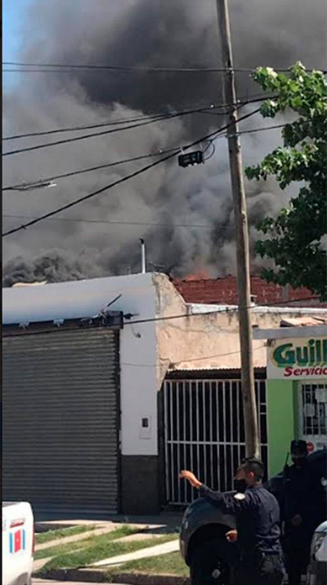 Incendio Las Malvinas 