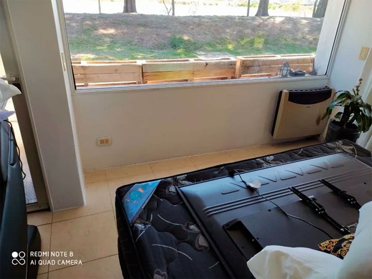 La Habitación donde murió Maradona. 