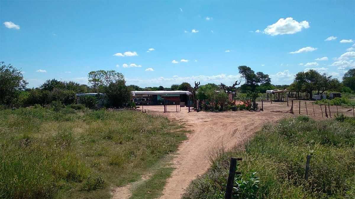 Lugar cercano al doble femicidio 