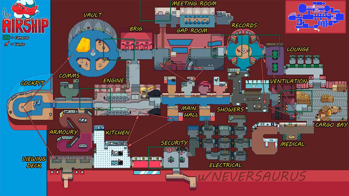 Among Us presentó su nuevo mapa: The Airship - Diario Panorama