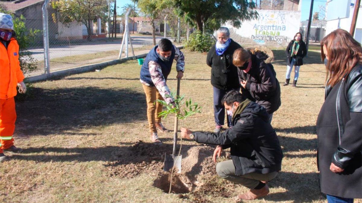 Capital junto a asociaciones vecinales realizaron plantación y eco canjes en el barrio Tradición - Vimarsana News
