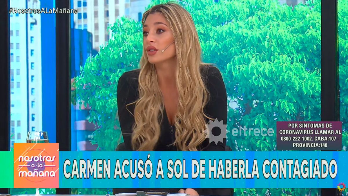 Sol Pérez se defendió de Carmen Barbieri: "Creo que no le llegó bien la información" - Vimarsana News