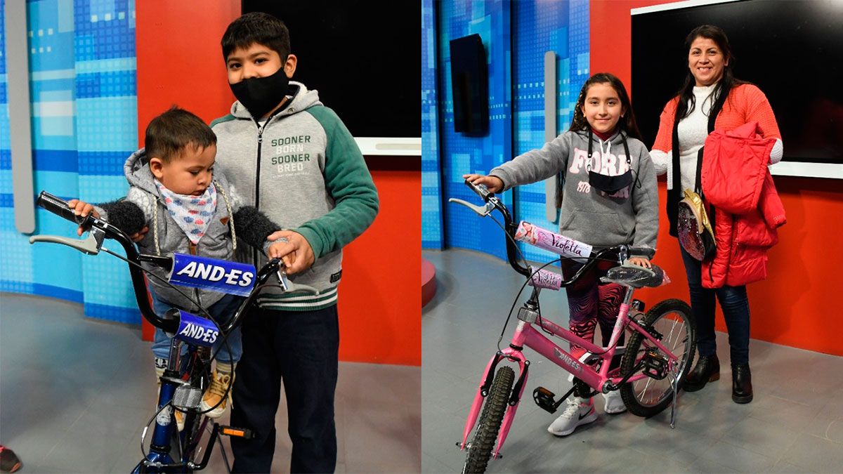 Día del Niño: la felicidad de los ganadores con sus bicicletas de Tarjeta Sol - Vimarsana News