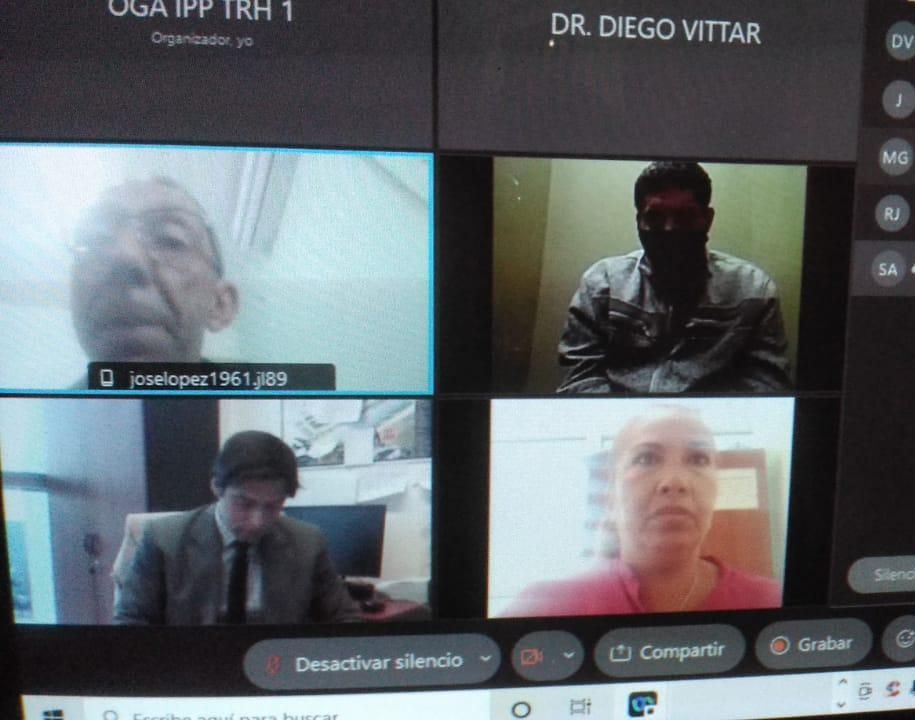 Audiencia virtual. 