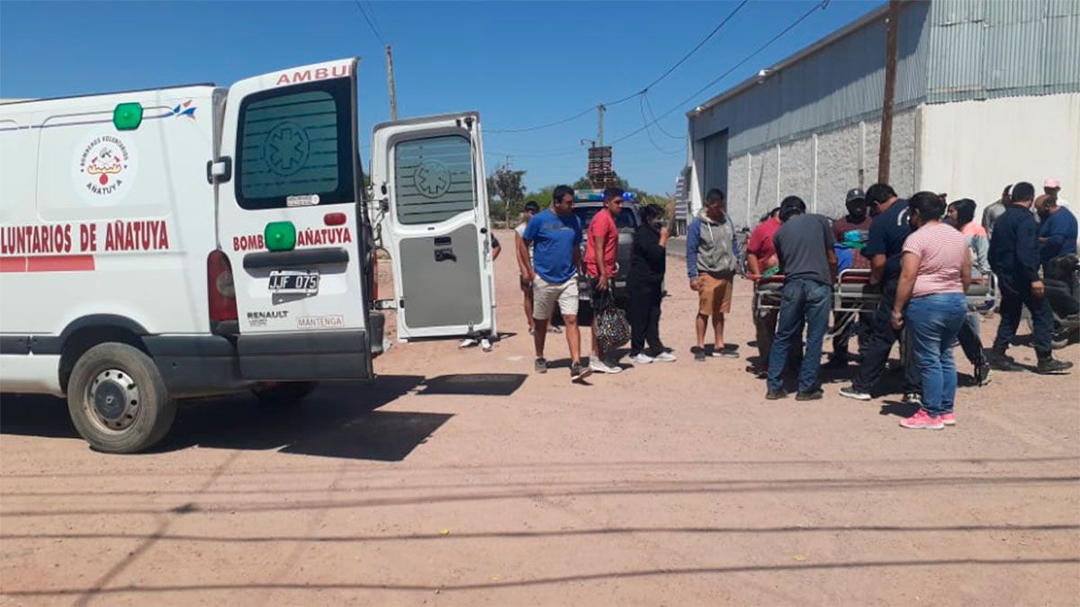 Choque entre motos terminó con una mujer y un menor fracturados ...