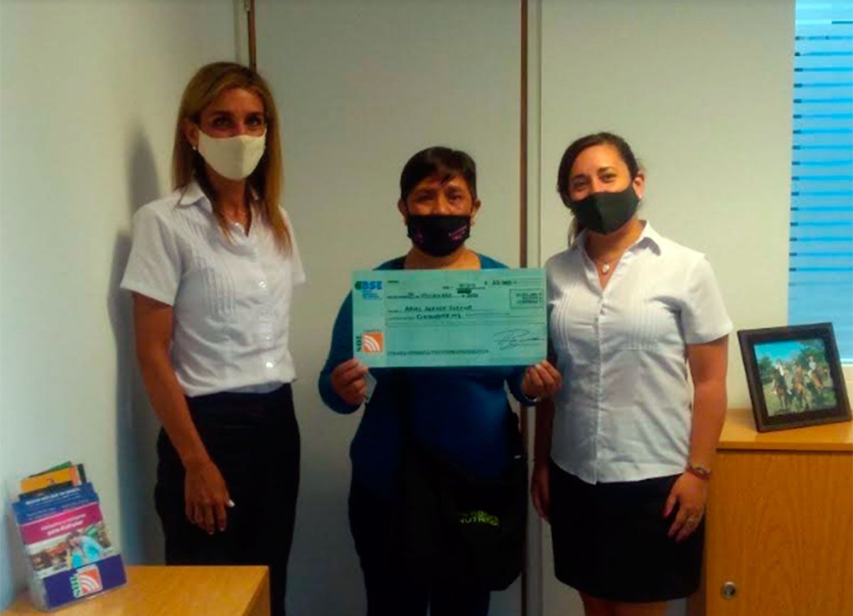 Entrega premio Tarjeta Sol 