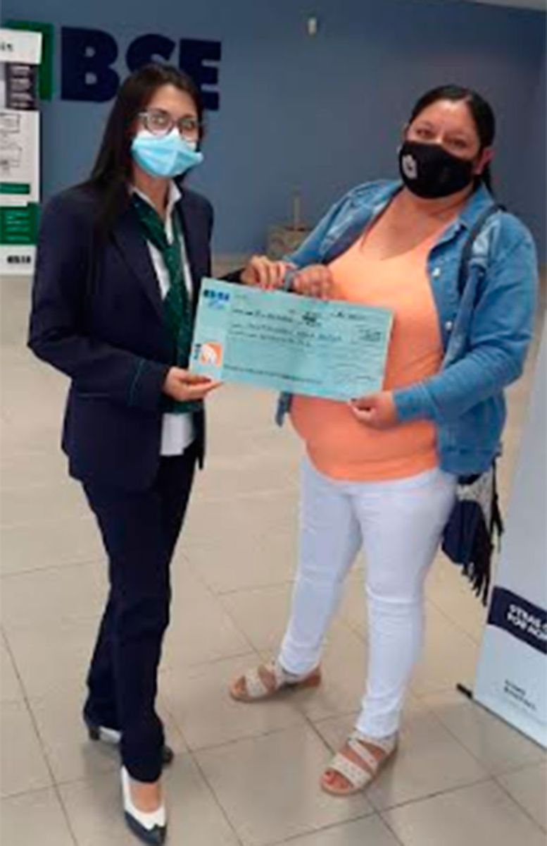 Entrega premio Tarjeta Sol 