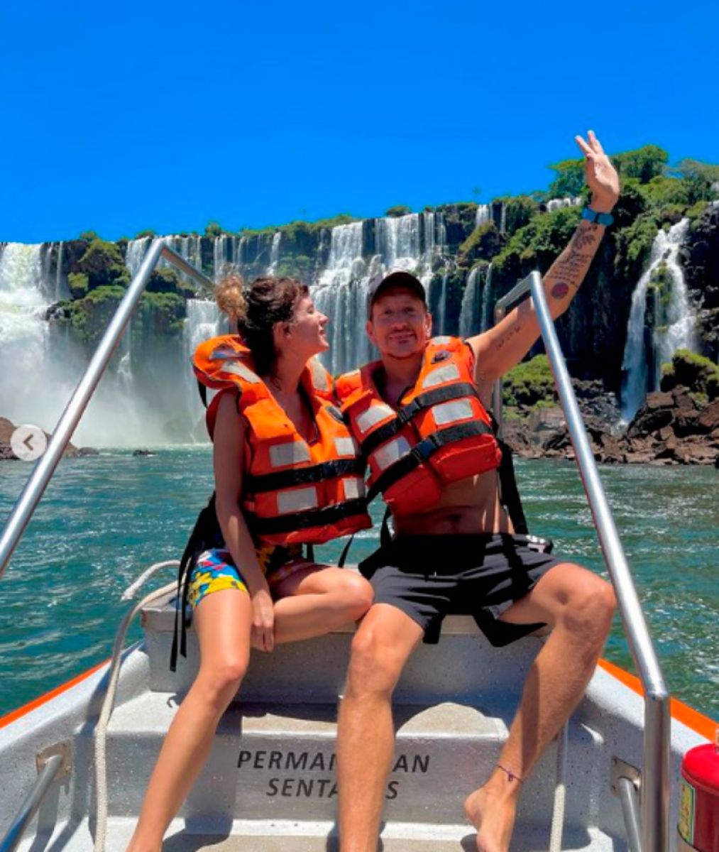 Nico Vázquez y Gimena 