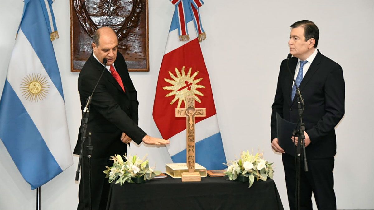 Miguel Mandrile, ministro de la Producción. 