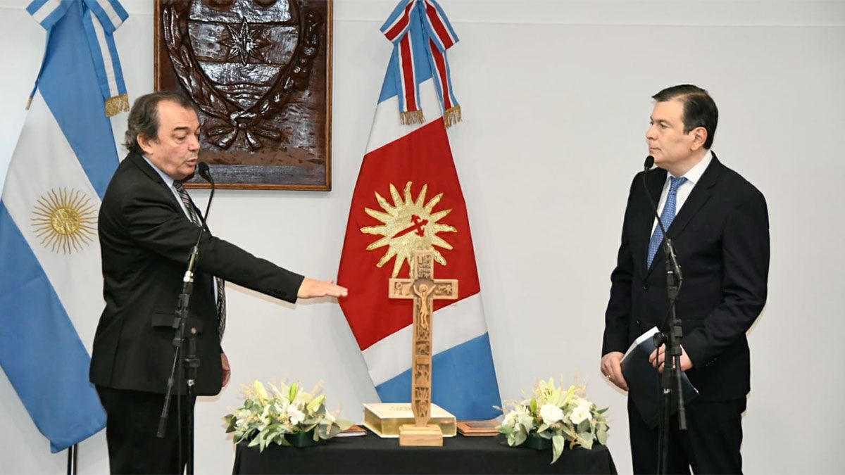 Ángel Niccolai, ministro de Desarrollo Social. 